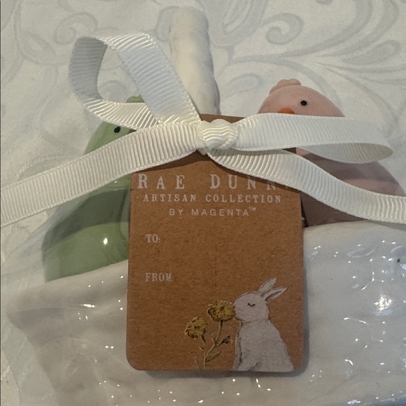 🐣Rae Dunn Pastel Bird Shakers in Basket - Picture 2 of 8